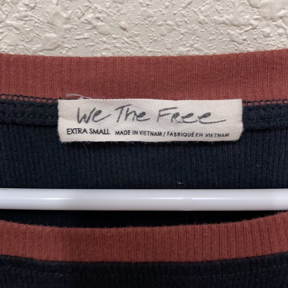 Free People women’s feelin’ it patch shirt size XS - Picture 5 of 6